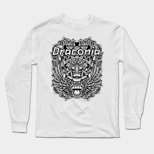 Bali Demon Draconia Hindu Long Sleeve T-Shirt